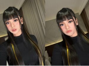 Cekricek.id - Lyodra Ginting tampil berbeda dengan model rambut barunya dalam pemotretan terbaru yang dia bagikan di media sosial. Penyanyi cantik jebolan Indonesian Idol berpose dengan rambut hitam panjang dan poni yang menutupi jidat. Sontak tampilannya itu menuai pujian karena disebut-sebut mirip Lisa Blackpink.