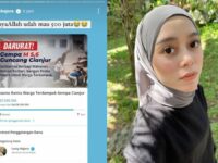 Cekricek.id - Sejak kasus KDRT yang dialami Lesti Kejora, dia sama sekali belum menunjukkan batang hidungnya ke layar kaca. Meski sepi job, istri Rizky Billar itu tetap bisa berbuat baik dengan mengumpulkan donasi untuk korban gempa Cianjur.