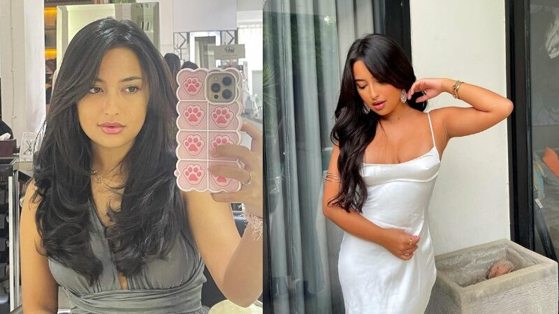 Cekricek.id - Ternyata selain sering berpenampilan seksi, Jennifer Coppen juga pernah berpenampilan layaknya seorang gadis anggun, suka mana?