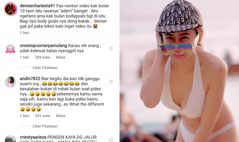 Pakai Bikini, Denise Chariesta Blak-blakan Sindir Kasus Video Syur Luna Maya, Ngaku Minta Tips Biar Body Goals 2 Lampiran Gambar