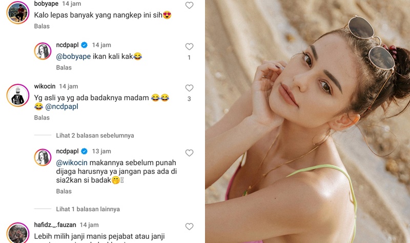 Nora Alexandra Ngaku Lagi Lemas, Netizen: Kalau Lepas Banyak yang Nangkap