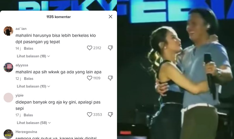 Rizky Febian dan Mahalini Makin Mesra di Depan Umum, Netizen: Ditunggu Anaknya 2 Lampiran Gambar