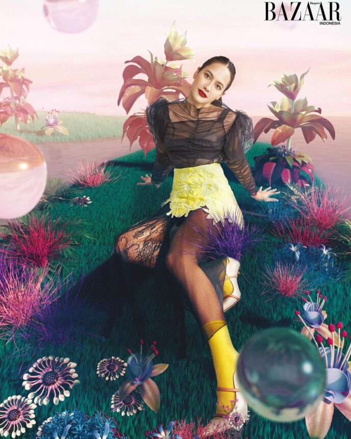 Jadi Foto Sampul Majalah, Konsep Pemotretan Pevita Pearce Dipuji Begitu Sempurna 6 Lampiran Gambar