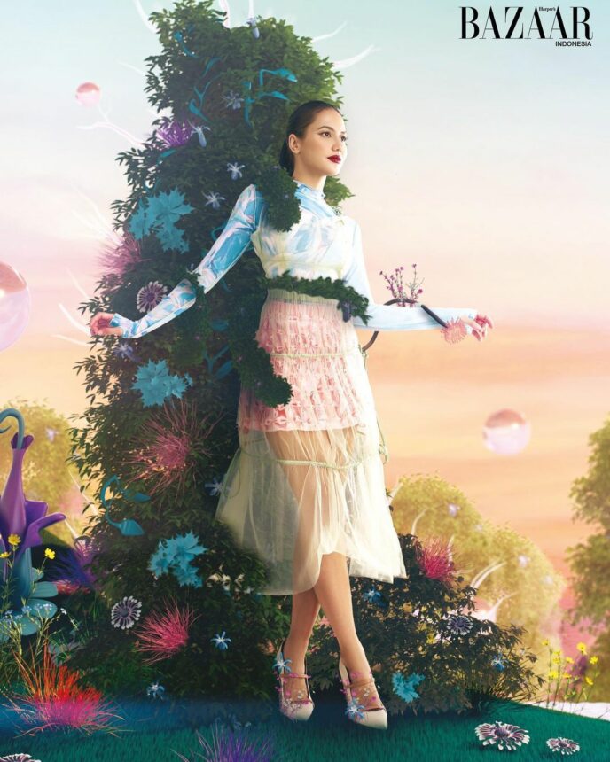 Jadi Foto Sampul Majalah, Konsep Pemotretan Pevita Pearce Dipuji Begitu Sempurna 7 Lampiran Gambar