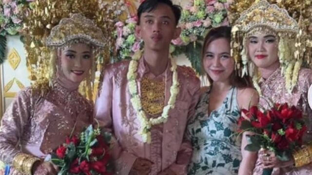 Seorang pria nekat menikah dua wanita cantik sekaligus, namun netizen penasaran perihal malam pertama yang ditempuh oleh pria tersebut.
