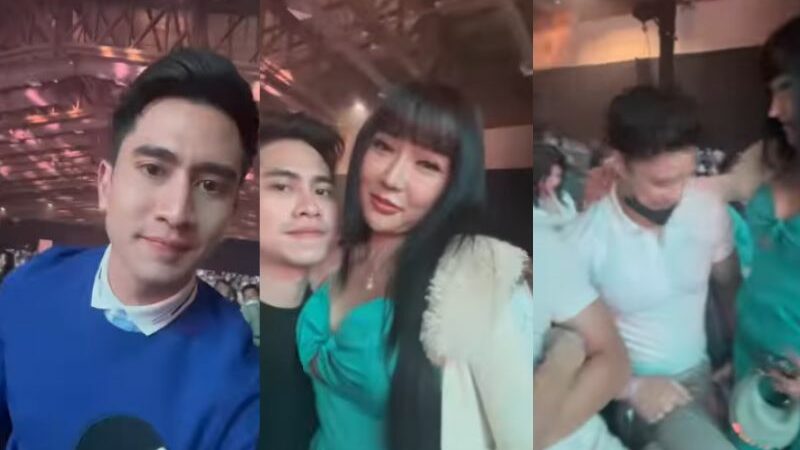 Cekricek.id - Netizen tak kuasa menahan tawa ketika melihat tampilan wajah tegang dari Athalla Naufal. Terutama ketika ia dipeluk Lucinta Luna