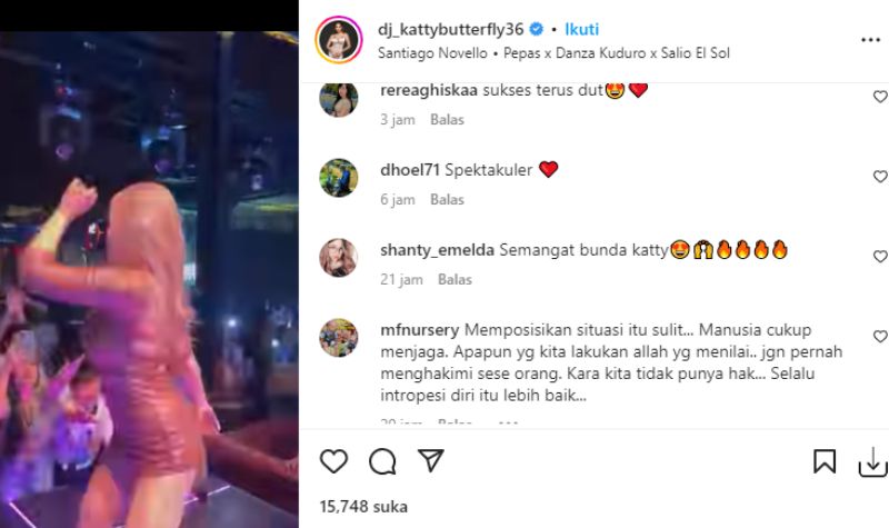DJ Katty Butterfly Terlalu Meresahkan Lelaki, Netizen Wanita: Jadi DJ Apakah Harus Joget Seksi 2 Lampiran Gambar