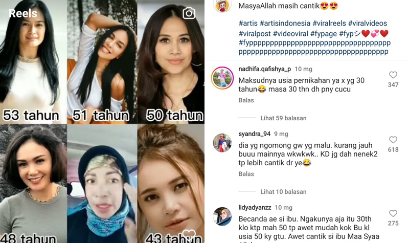 Ibu Ini Ajak Duel Adu Cantik dan Awet Muda Para Artis Senior, Eh Malah Panen Hujatan Warganet 2 Lampiran Gambar