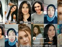 Seorang ibu-ibu berhijab menantang artis senior cantik untuk melakukan duet awet muda dan cantik yang langsung hebohkan jagat maya.
