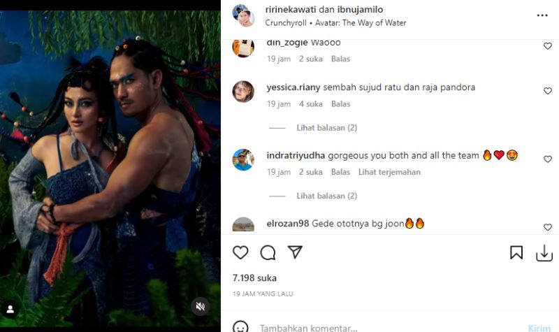 Kerennya Konsep Pemotretan Ririn Ekawati Bareng Suami, Dijuluki Penguasa Pandora