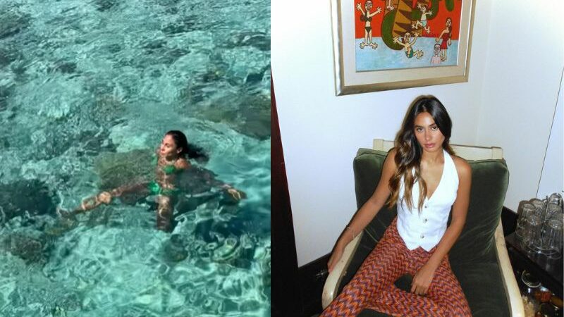 Cekricek.id - Artis cantik Valerie Thomas tampak begitu bebas saat berenang di laut dengan pemandangan alam lepas, begini kata netizen