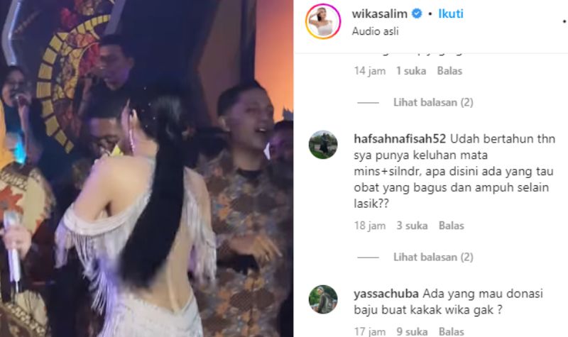 Banyak yang Niat Mau Donasi Baju Untuk Wika Salim, Agar Tampil Lebih Tertutup dan Sopan 2 Lampiran Gambar