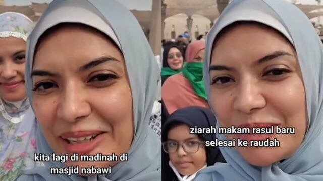 Najwa Shihab pergi malaksanakan Umrah bersama dengan keluarganya. Ia pun tak lupa memakai hijab yang langsung menjadi sorotan warganet.