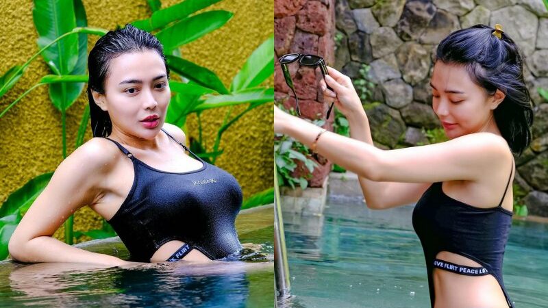 Cekricek.id – Wika Salim menuai banyak komentar setelah membagikan potret dirinya yang tengah mandi-mandi dengan bikini di kolam renang. Penampilannya yang terbuka dan dianggap seksi menuai respon positif dan negatif dari para pengikutnya.