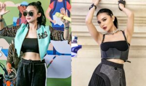 Cekricek.id – Sebagai penyanyi yang sering tampil, Wika Salim terbilang aktif menggonta-ganti gaya berbusana. Dalam satu kesematan dia bisa terlihat anggun dan elegan dengan agun panjang yang mewah. Namun, di lain kesempatan dia bisa tampil dengan gaya sporty kasual, hingga memakia outfit serba hitam dan aksesoris ala cewek metal.