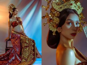 Cekricek.id – Jennifer Bachdim tampil memukau dengan balutan busana khas Bali yang dia tunjukkan dalam pemotretan maternity jelang kelahiran anak keempatnya. Dia menuai banyak respon positif dari netizen yang memuji kecantikannya meski berpenampilan terbuka dengan memamerkan baby bump miliknya.