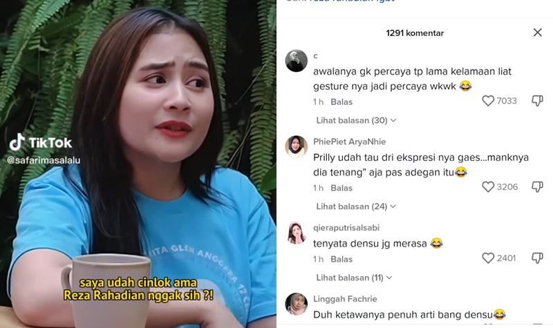 Denny Sumargo Goda Prilly Latuconsina dan Reza Rahadian Cinlok, Netizen: Tawanya Penuh Makna 2 Lampiran Gambar