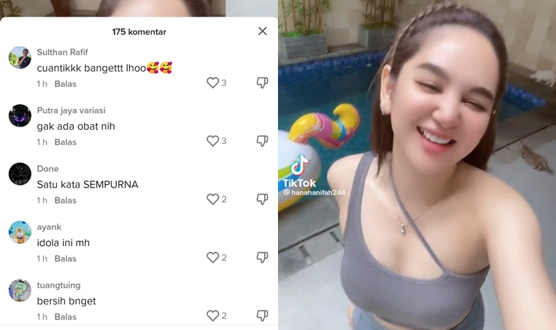 Hana Hanifah Pamer Body Aduhai dan Kulit Mulus, Netizen: Bersih Banget
