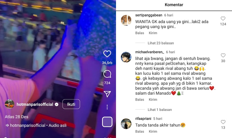 Makin Meresahkan, Hotman Paris Santai Pegang-pegang Paha Wanita Seksi Ini 2 Lampiran Gambar