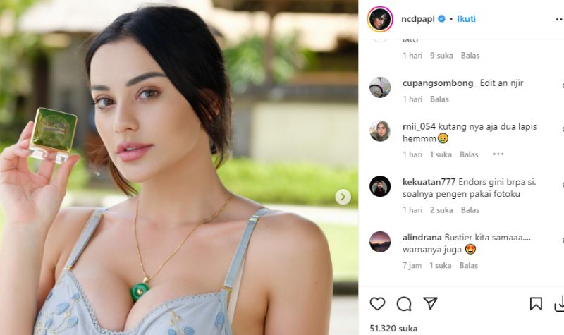 Promo Produk Pembesar Dada, Bra 2 Lapis Nora Alexandra Jadi Sorotan 2 Lampiran Gambar