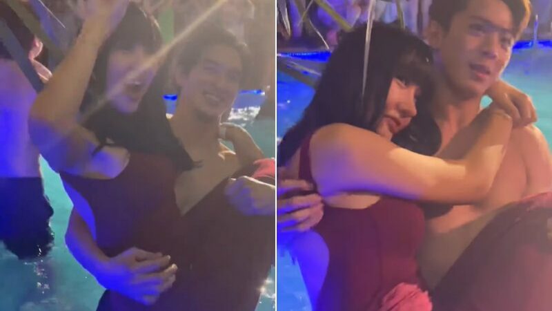 Lucinta Luna Jatuh ke Pelukan Para Pria, Netizen: Jangan Teriak, Suaranya Kayak Gagak