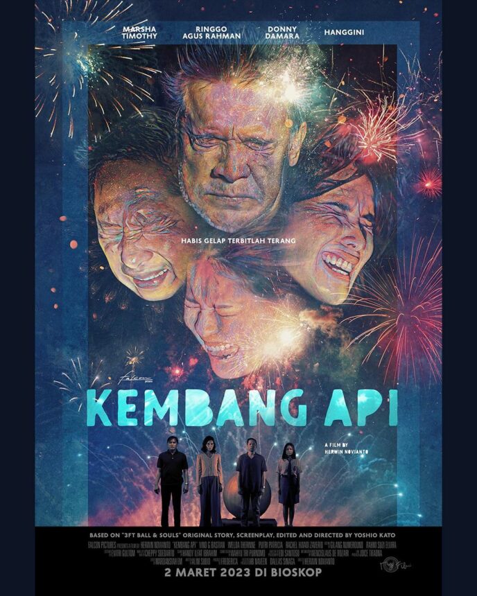 Cekricek.id, Film –  Intip Sinopsi Film ‘Kembang Api’, Kisah 4 Sahabat Beda Usia yang Ingin Mengakhiri Hidup