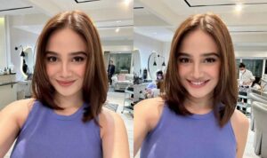 Cekricek.id – Terbiasa melihat penampilannya yang berambut panjang, Syifa Hadju belum lama ini menggemparkan penggemar karena potongan rambut barunya. Dia memendekkan surai coklatnya hingga membuat tampilannya jadi makin cantik dan dewasa.