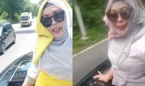 Cekricek.id, Berita Viral – Viral Emak-emak Pamer Aksi Keluar Lewat Sunroof Mobil dalam Vlog, Ternyata Istri Kepala Sekolah