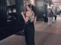 Gaun Pamer Punggung Enzy Storia Disebut Anyaman Tali