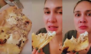 Cekricek.id, berita seleb dan berita artis - Luna Maya nyesal Beli Pizza Harga Satu Juta, Netizen: Mending Duitnya Buat Aku