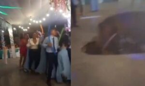 Cekricek.id, Berita Viral – Sebuah kejadian tragis menyebabkan 25 siswa terperosok ke dalam tanah amblas yang tiba-tiba saat asyik menari di malam pesta kelulusan mereka. Lantai tempat mereka berpijak semula tak menunjukkan tanda-tanda akan runtuh. Apalagi kemeriahan acara membuat semua orang di lokasi menjadi kaget karena tak menyangka bisa mengalami hal tersebut.