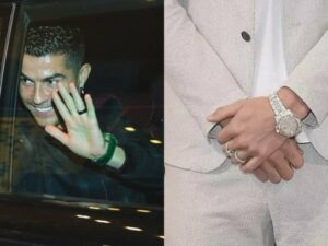 Cekricek.id, Berita Seleb dan Berita Artis – Sebagai atlet dengan penghasilan tertingi di dunia, tak heran jika Cristiano Ronaldo memiliki jam tangan super mewah dengan harga selangit. Namun siapa sangka bahwa dia rupanya juga mengoleksi merk Rolex dengan nominal termahal di dunia.