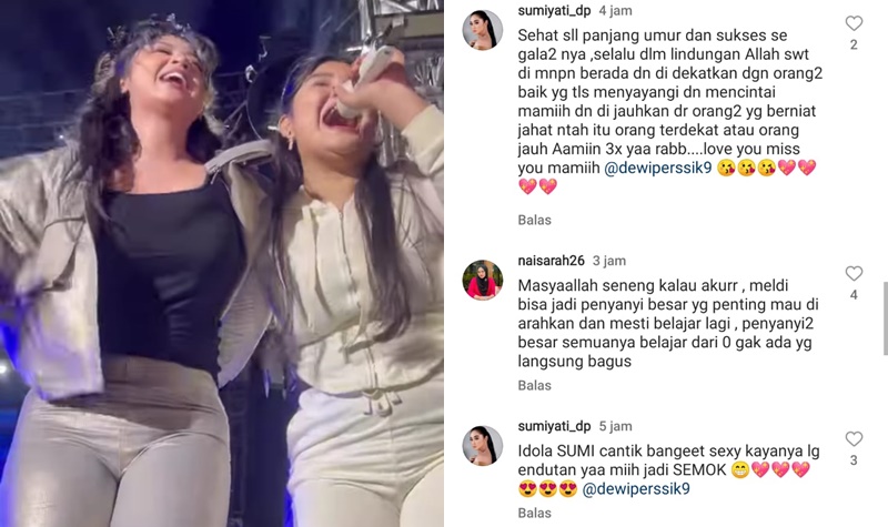 Cekricek.id, Berita Artis dan Berita Seleb -  Dewi Perssik Goyang Aduhai di Atas Panggung, Outfit Ketatnya Jadi Sorotan