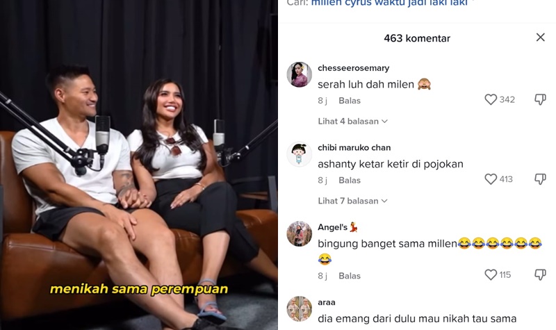 Cekricek.id, Berita Artis dan Berita Seleb -  Meski Sudah Punya Pacar Sesama Jenis, Millen Cyrus Masih Ingin Menikah dengan Wanita