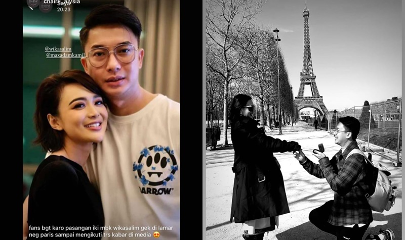 Wika Salim Dilaman Kekasih di Paris, Mantap Menikah Tahun Ini? 2 Lampiran Gambar