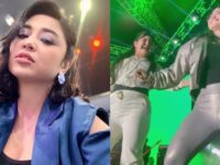 Cekricek.id, Berita Artis dan Berita Seleb - Dewi Perssik Goyang Aduhai di Atas Panggung, Outfit Ketatnya Jadi Sorotan