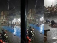 Cekricek.id, Berita Viral - Salat tarawih termasuk dalam salat yang paling ditunggu dijalankan oleh umat muslim, meski hujan deras tetap dilanjutkan