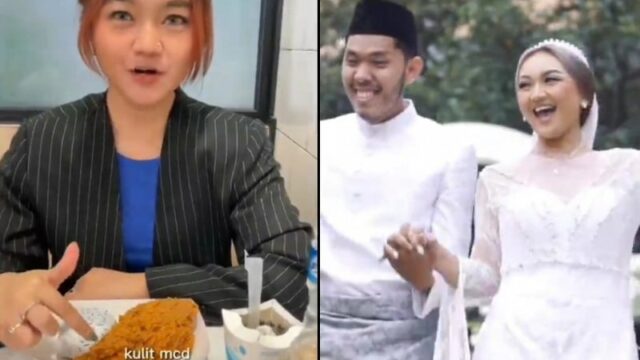 Cekricek.id, Berita Viral – Pasangan pengantin ini bikin jagat dunia maya heboh karena alasan pernikahan keduanya. Usut punya usut, kulit ayam lah yang menjadi alasan sepasang manusia tersebut bisa melenggang ke jenjang pelaminan. Tentu saja, hal itu membuat orang bertanya-tanya, bagaimana awal mula hal itu bisa terjadi.
