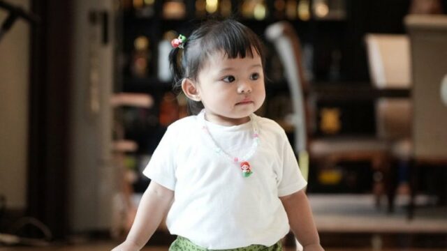 Cekricek.id, Berita Seleb dan Berita Artis – Ameena semakin menggemaskan dengan penampilan barunya yang terlihat berbeda dari biasanya. Putri semata wayang Atta Halilintar dan Aurel Hermansyah itu tampil dengan mengepang dua rambut hitam lebatnya dengan ikat rambut lucu berbentuk stroberi.