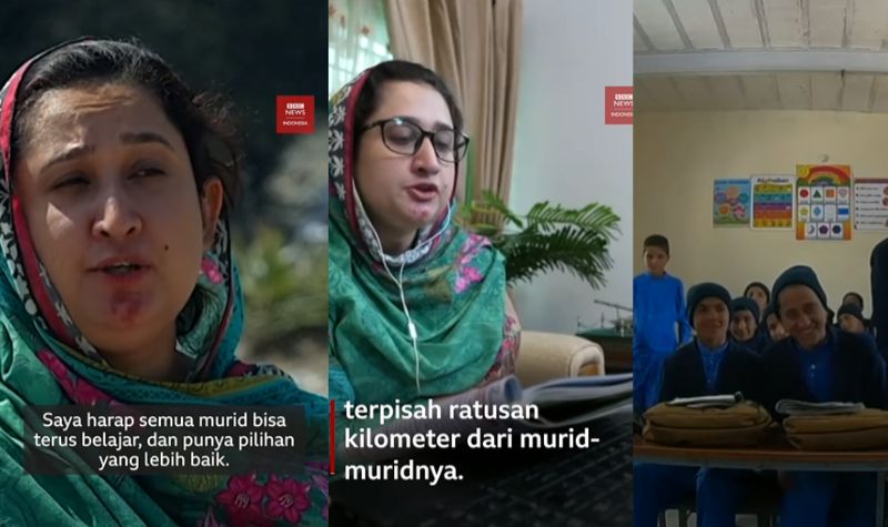 Cekricek.id, Berita Viral - Ada sebuah kisah penuh haru berkaitan dengan pertemuan pertama kali antara guru beserta muridnya di Pakistan