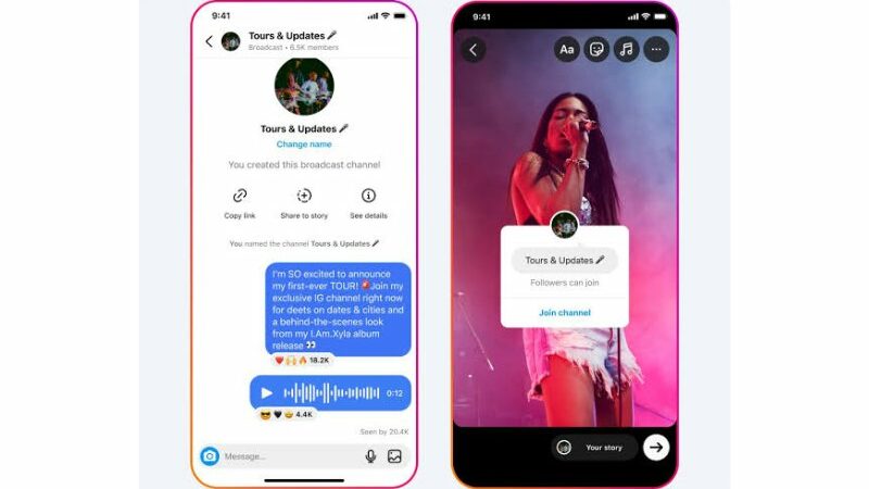 Cekricek.id, Berita Seleb dan Berita Artis – Saat ini, Instagram telah mengeluarkan fitur baru yang membuat netizen bisa menjadi lebih dekat dengan idola mereka. Sejumlah seniman berbagai bidag, artis hingga YouTuber sudah banyak yang memakainya. Mereka membuat broadcast sendiri, dengan mempersilakan orang-orang untuk bergabung ke dalamnya.