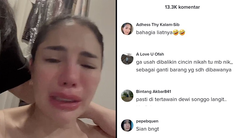 Nangis Sesegukan, Nikita Mirzani Sebut Toni Minta Kembalikan Uangnya Rp700 Juta 2 Lampiran Gambar
