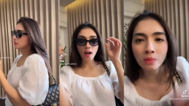 Cekricek.id, Berita Artis dan Berita Seleb - Tampaknya model cantik Angel Karamoy tidak akan mempan digombali netizen, khususnya kaum pria