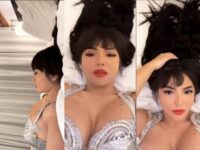 Cekricek.id, Berita Artis dan Berita Seleb - DJ cantik Dinar Candy kini melakukan aksi berupa rebahan mengenakan baju yang super terbuka.