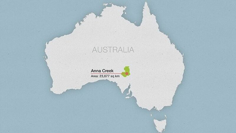 Peternakan Raksasa Stasiun Anna Creek di Australia Lebih Luas Dibandingkan Negara Israel