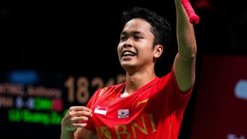 Singapore Open 2023: Cuma Anthony Ginting Wakil Indonesia di Semifinal
