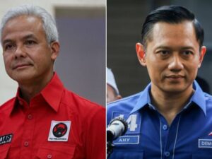 AHY Jadi Cawapres Ganjar Pranowo?