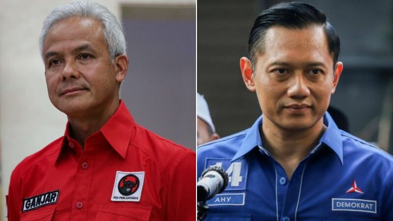 AHY Jadi Cawapres Ganjar Pranowo?