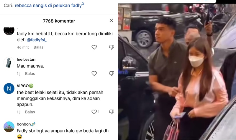 Temani Rebecca Klopper Klarifikasi Video Syur, Fadly Faisal Tuai Pujian Warganet 2 Lampiran Gambar