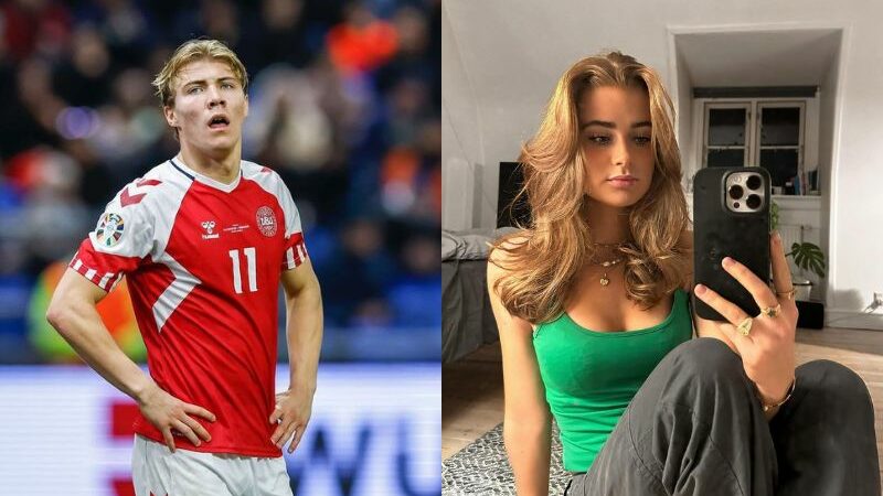 Manchester United Mengincar Striker Denmark Rasmus Hojlund, Bersamaan dengan Kehadiran Pacar Menawan Laura Rhod Sondergaard